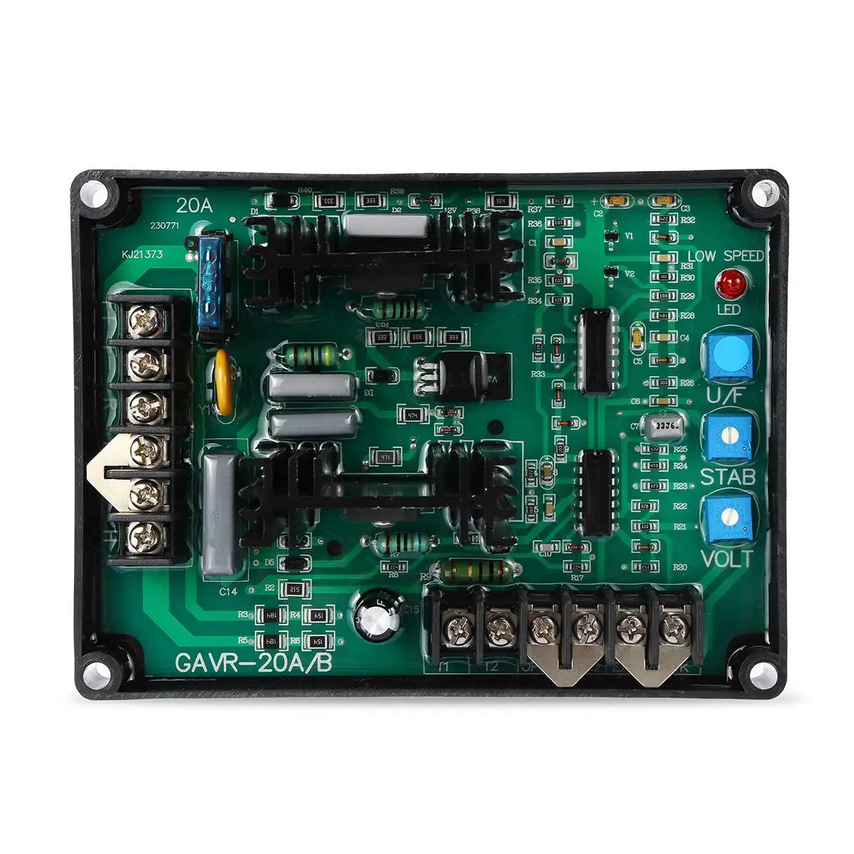 GAVR-20A AV Универсальный бесщеточный AVR Generato автоматический регулятор напряжения модуль 220/400 В переменного тока защита частоты подавление EMI