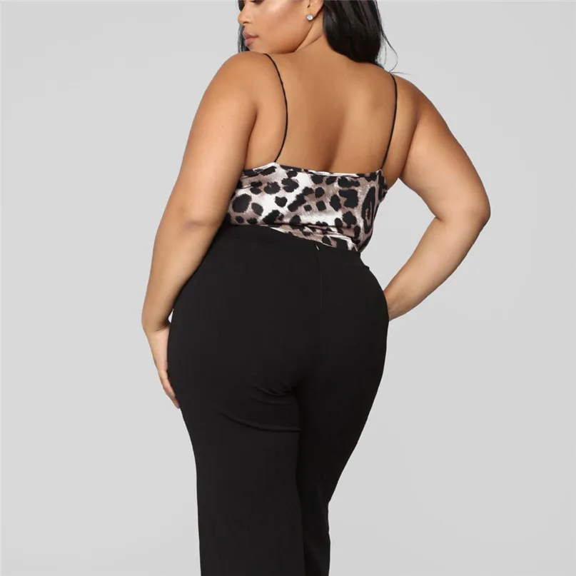 Bikini 2019 Swimsuit Underwear Women sexy Leopard Print One Piece Plus Size Swimsuit Printed Lingerie monokini #2D26 (5)