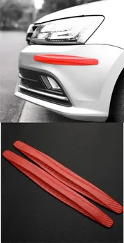 

Qirun Car body door plate strips protection for Jaguar XF XJ(XJL) front and rear anti-scratch silicone bumper strip
