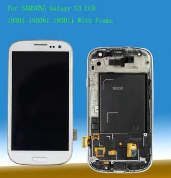 

STARDE 4.8'' LCD for Samsung Galaxy S3 S III i9300 LCD Display Touch Screen Digitizer Assembly wih Frame