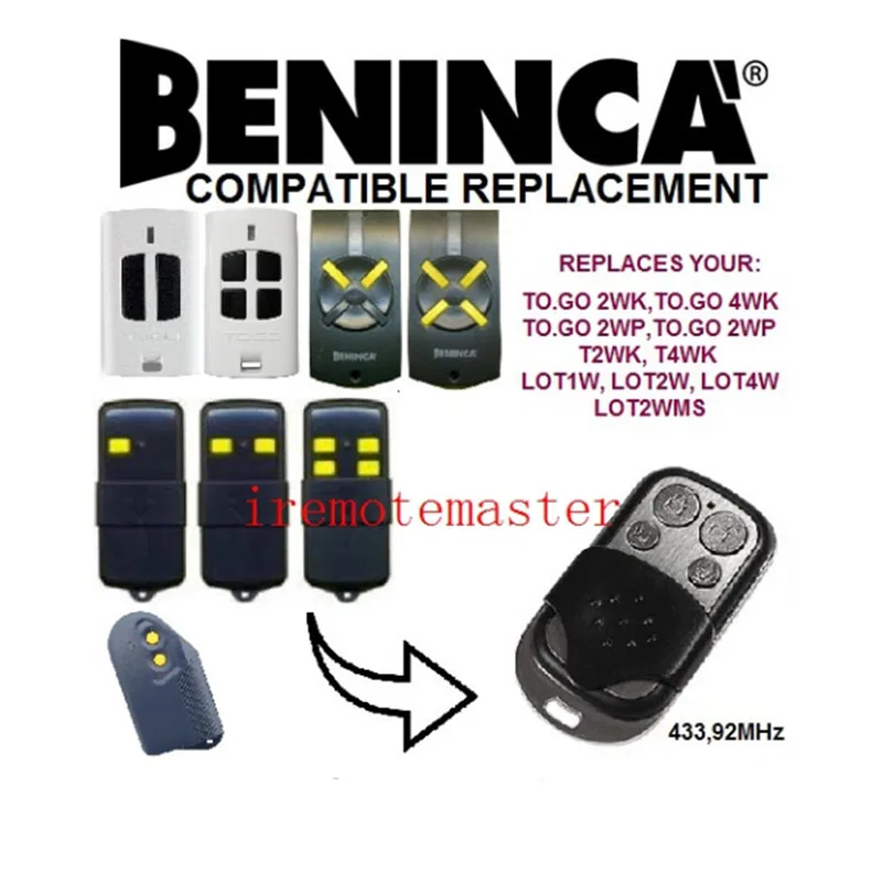 

Duplicator for copy BEFOR REMOTE NINCA TO.GO 4WK, TO.GO 2WP,TO.GO 4WP,T2WK,T4WK,LOT1W,LOT2W,LOT4W,LOT2WMS remote control