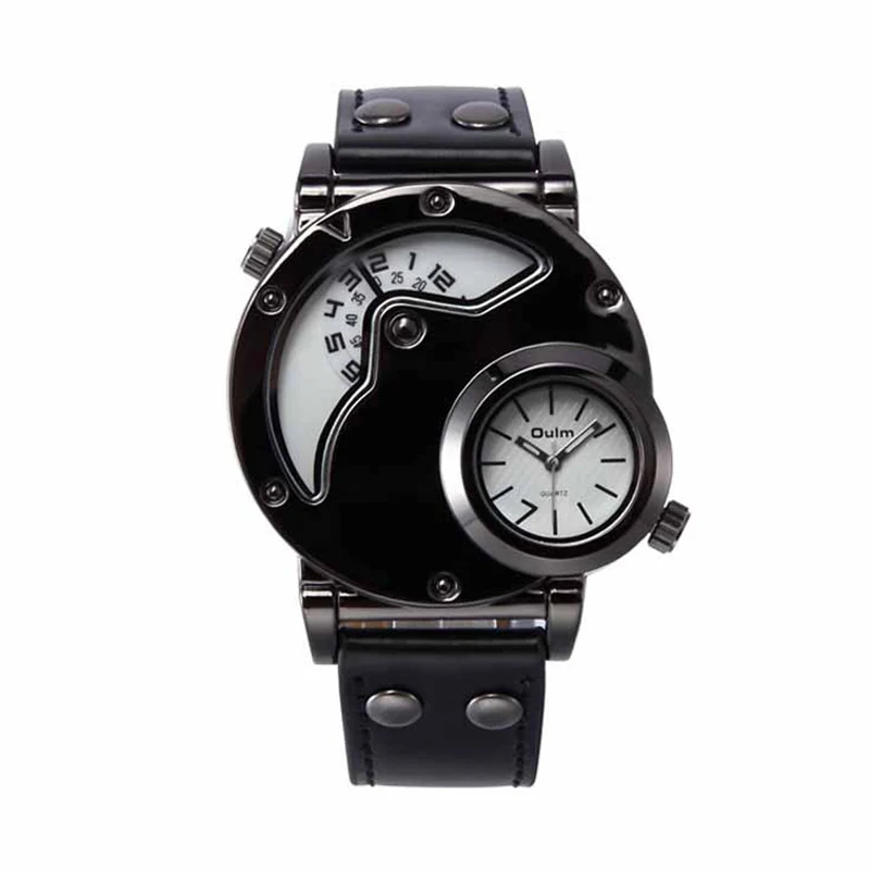 

Men Luxury Brand Watch Unique Leather Sports Watches Military Man Quartz Clock Wristwatches Relogio Masculino Free Shipping Sale