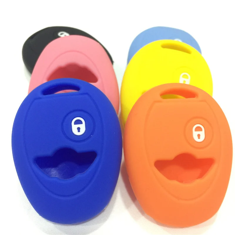 Silicone car key cover for bmw mini Remote key Cover Case for bmw Mini
