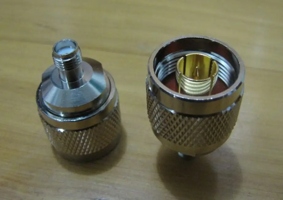 

Gold plating on core needle of N-J SMA-K RF adapter connector