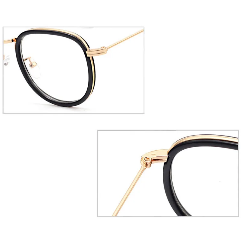 Ретро Винтаж для мужчин и женщин оправа для очков прозрачные линзы очки Горячее предложение-Y107