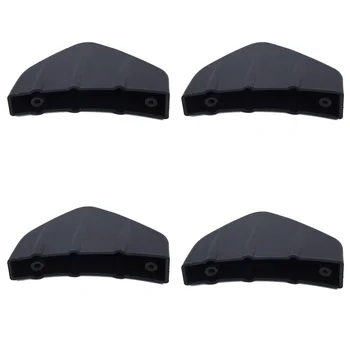 

SUV Bumper Cover Rear Anti-crash PVC Auto Truck 4Pcs Universal Car Diffuser Molding Shark Fin