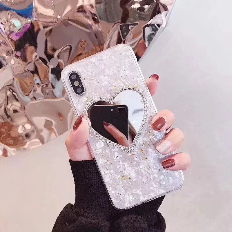 silver foil conch shell case (1)
