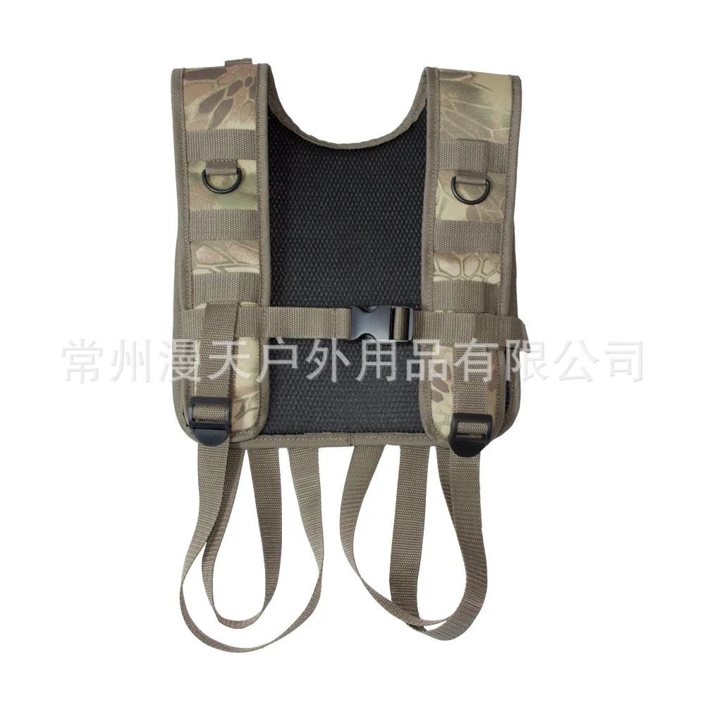 Открытый Камуфляжный скрытый рюкзак тактический жилет армейская сумка охотничья сумка с подходящим ремнем Регулируемая A4862