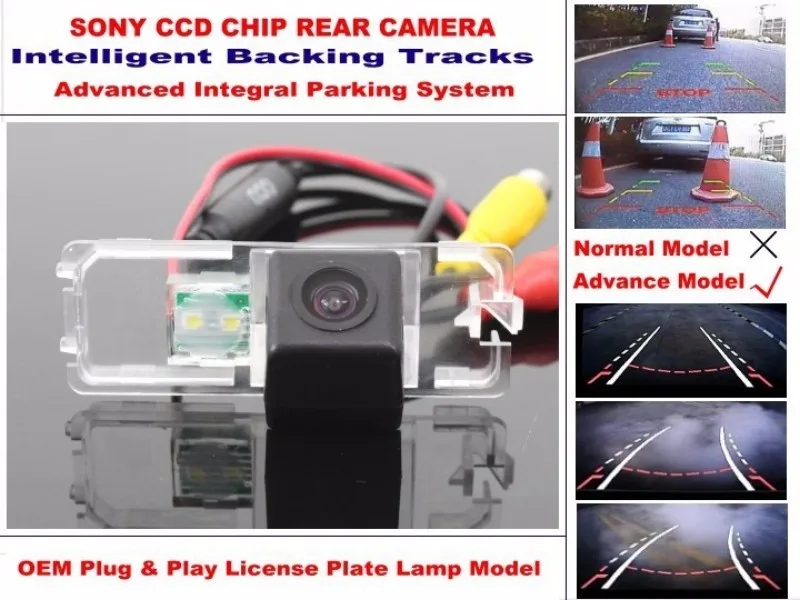 For Volkswagen VW Golf 7 Golf7 MK7 A7 5G 2012~2015 Smart Tracks Chip Camera HD CCD Intelligent Dynamic Rear View Camera (3)