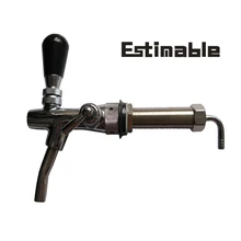 Homebrew пивной кран 8109 с супер длинным хвостовиком 130 мм регулируемый хромированный полированный смеситель пивной пивоваренный кран барные аксессуары