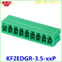 KF2EDGKNHG 3.5 2P~ 12P PCB PLUG-IN TERMINAL BlOCKS 15EDGKNHG 3.5mm 4PIN~ 24PIN PHOENIX CONTACT DEGSON KEFA YANNIU