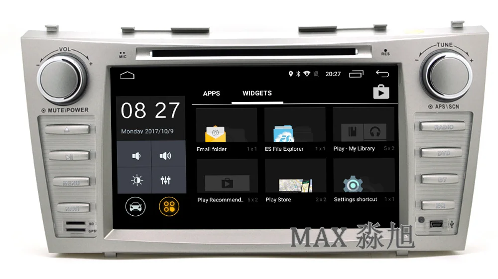 Discount 2din 2G+16G Car DVD Player for Toyota CAMRY AURION v40 2007 2008 2009 2010 2011 with Radio DAB+ BT swc GPS free map 4G WIFI 2