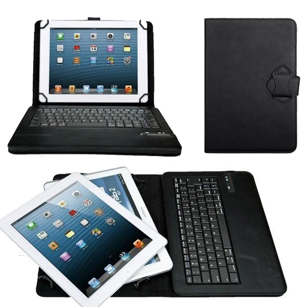 

Universal Dechatable Bluetooth Keyboard & PU Leather Case Cover w/ Stand For LG G Pad 2 II 10.1 V940 V935