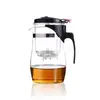 Promotion Genuine glass teapot tea kettle 500ML detachable tea pot Press this button to filter the tea ► Photo 2/5