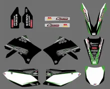 0062 New Style TEAM GRAPHICS BACKGROUNDS DECALS STICKERS Kits for KX450F KXF450 2009 2010 2011 2012