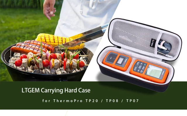 Custom Molded EVA Travel Hard Case for Thermopro Tp20 Remote