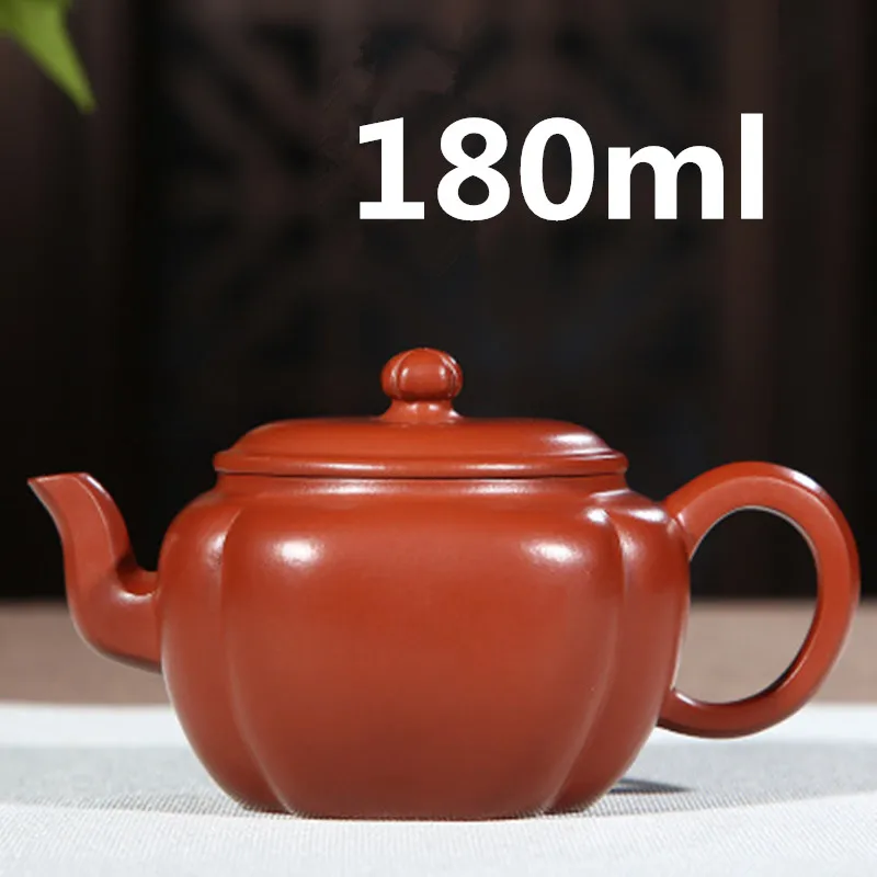 

Chinese Ceramic Teapot Yixing Zisha Teapot Beautiful GongFu Tea Set 180ml New Arrived High Quality With Gift Box Safe Packaging