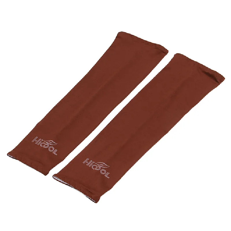 Arm warmers brown