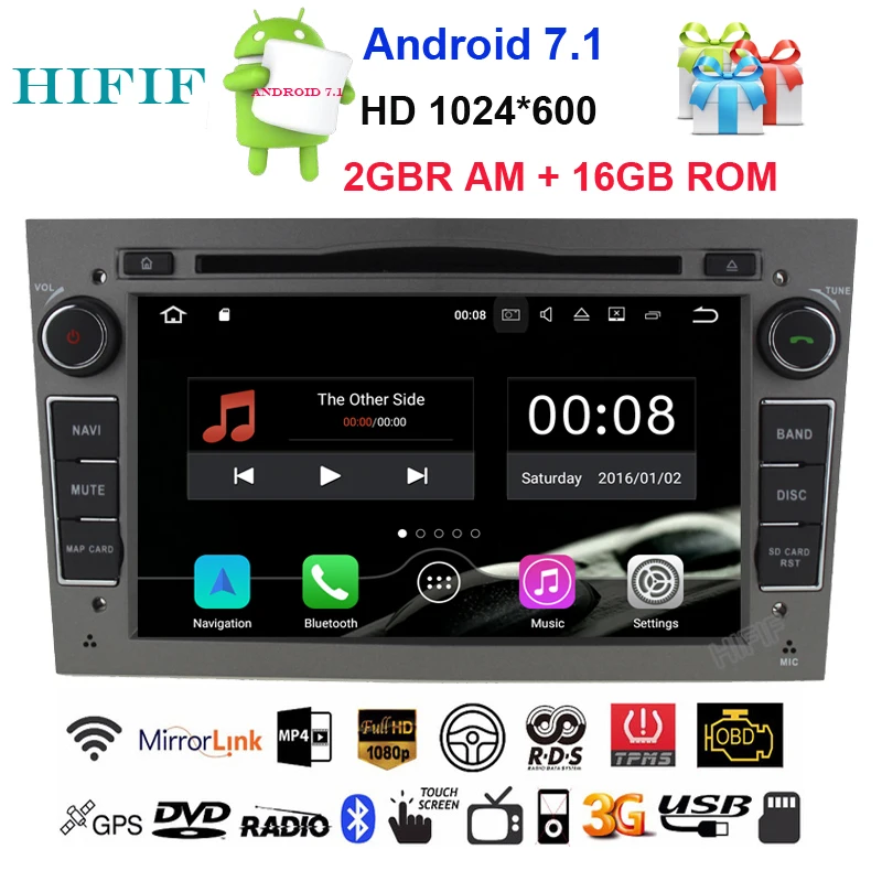 Perfect HIFIF Quad core Android 7.1.2 Car DVD for Opel Astra H Vectra Antara Zafira Corsa with GPS Navigation Radio Stereo Head unit 0 Perfect HIFIF Quad core Android 7.1.2 Car DVD for Opel Astra H Vectra Antara Zafira Corsa with GPS Navigation Radio Stereo Head unit 0