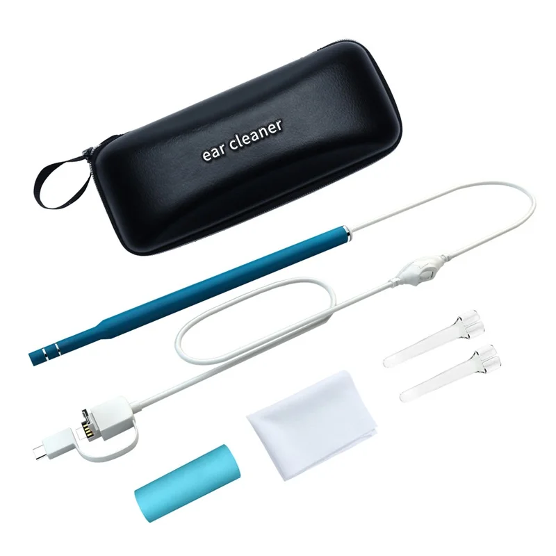 

3-in-1 Ear Cleaning Endoscope HD Visual Ear Spoon Multifunctional Earpick With Mini Camera Ear Health Care Cleaning Tool
