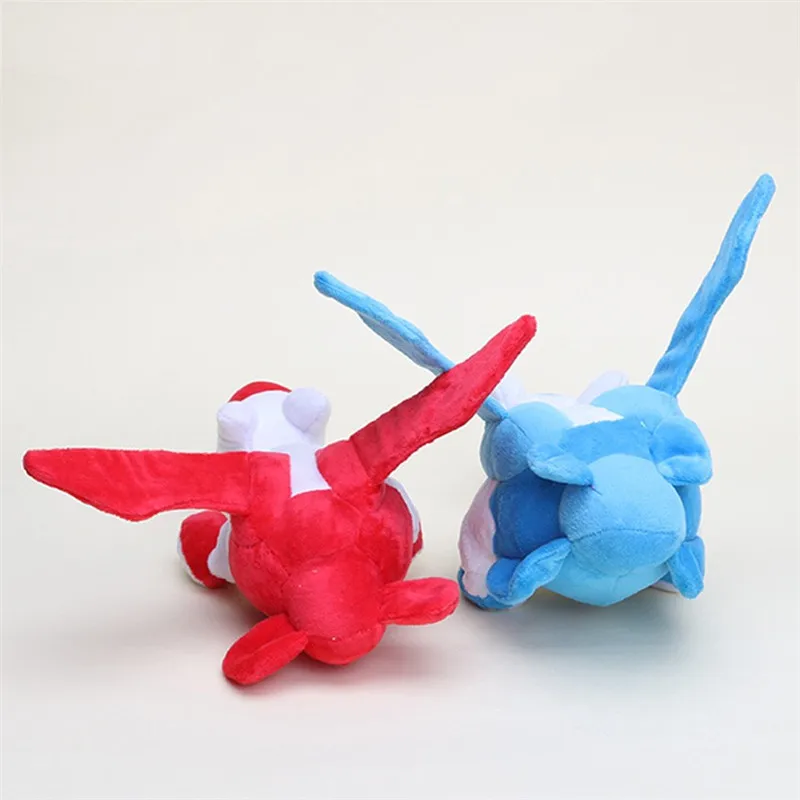 12 ''30 см красный Latias синий Latios плюшевые Eevee игрушки Ex Gx Мега куклы