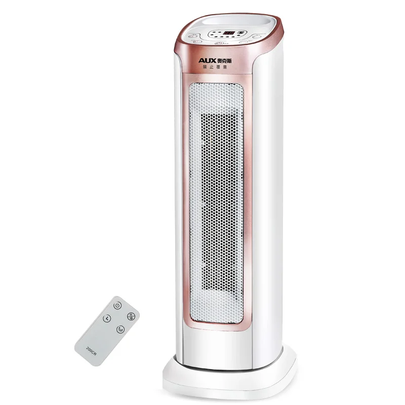 

220V AUX Electric Heater Vertical Fast Heating Intelligent / Mechanical 3 Gear Control TipOver Auto-Off 7.5H Timer( Intelligent)