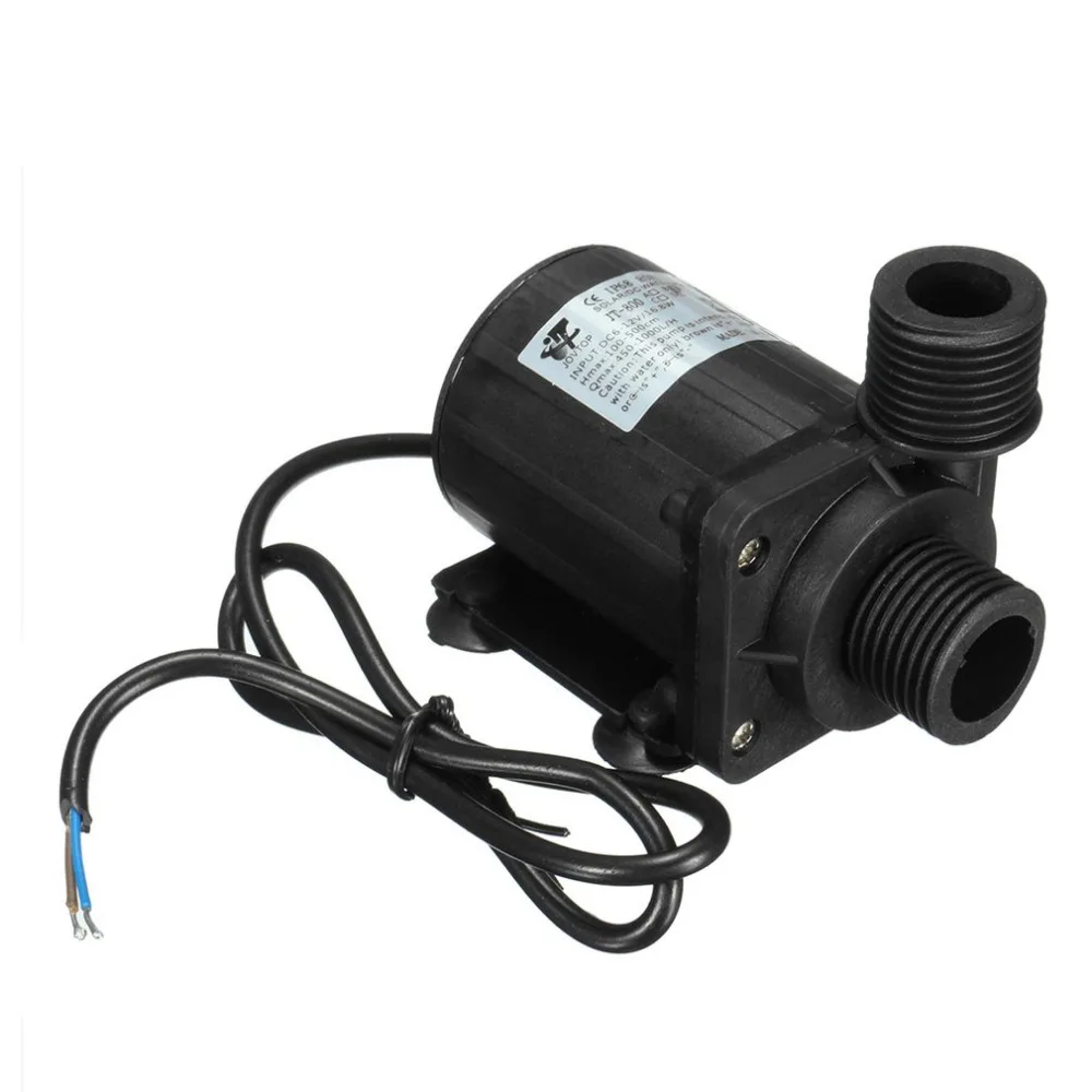 

DC12V 14.5W Pool Water Pump 800L/H Silent Submersible Pump 5M IP68 Watreproof Brushless Motor Aquarium Pump Drop Shipping