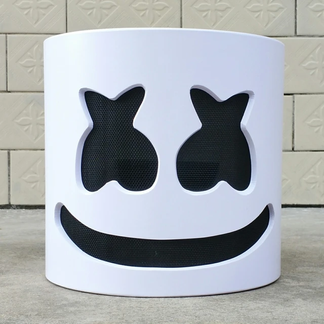NEW Mask Marshmello Helmet Marshmello DJ Mask Face Hat Music Fans