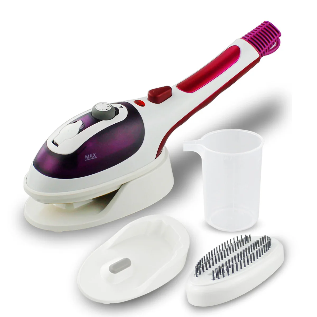 

AUGIENB Flat Hot Handheld Garment Steamer Brush Portable Steam Iron for Clothes Generator Ironing Steamer Travel Home use