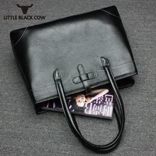 Офисная женская сумка из натуральной кожи, женская новая роскошная деловая сумка-тоут, черная серая сумка-шоппер, Большая вместительная сумка на плечо