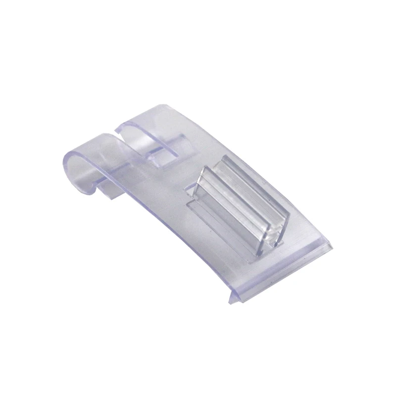 

Supermarket Shelf Talker Sign Clip Soft PVC Grip Label Holder Clamp Price Tag Display Snap On Data Strip AD KT Board Sheet Clip