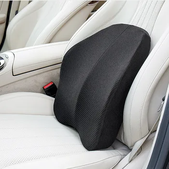 

Memory Foam Lumbar Cushion Travel Pillow Car Flight Seat Home Chair Back Support z0311
