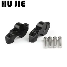 Мотоцикл 28 мм ЧЕРНЫЙ рукоятка зажим поднял продлить велосипедное крепление Райзер для BMW S1000R S1000 R