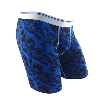 

Unique Chaos Pint Personalized Men's Cotton Boxer Short Plus Size Long Cotton Underwear Calzoncillo Hombre Breathable Underpants