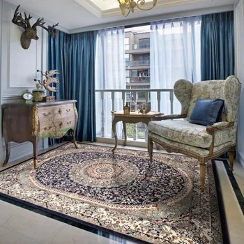

Big size Persian style carpet living room coffee table carpet, rectangle ground mat , classical home decoration carpet