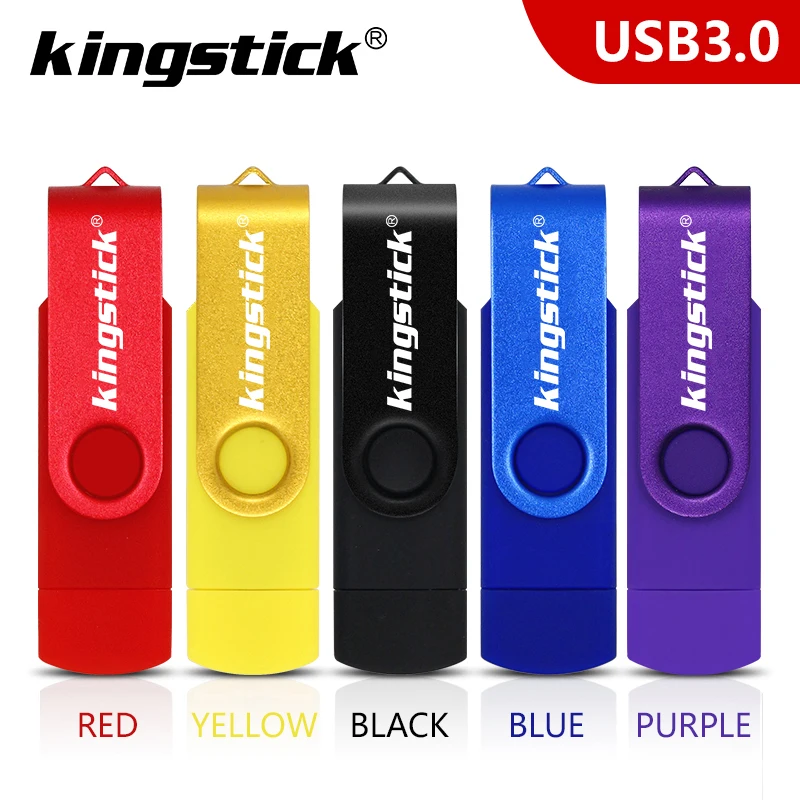 USB 3 0 OTG металлический usb флеш-накопитель 16 ГБ 32 64 Гб Флешка Реальная емкость cle для