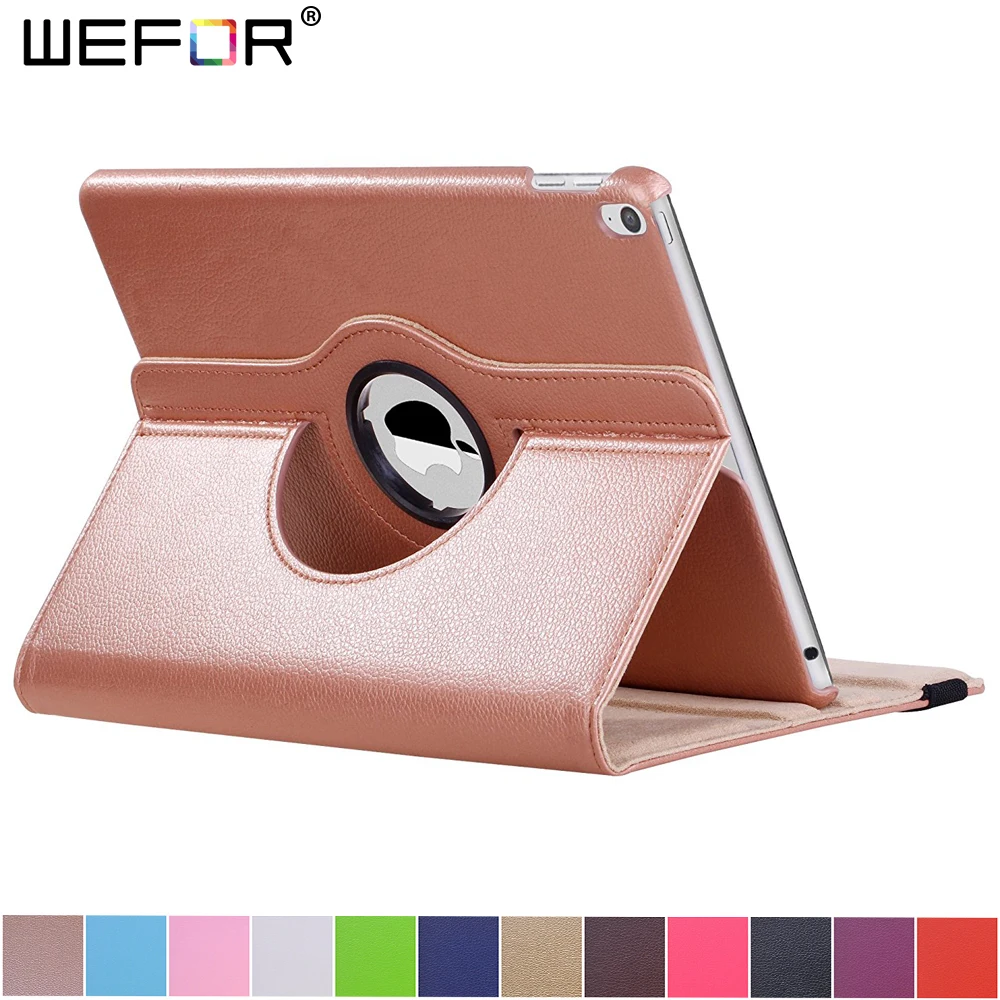 

Case For iPad Pro 10.5,WEFOR PU Leather Flip Smart Stand 360 Rotating For New iPad Pro 10.5inch 2017 Case