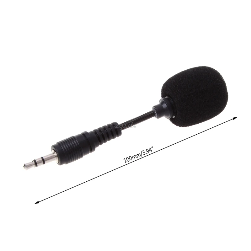 Mobile phone Mini 3.5mm Interface Flexible Microphone Stereo For iPhone Android Drop Ship|Микрофоны| |