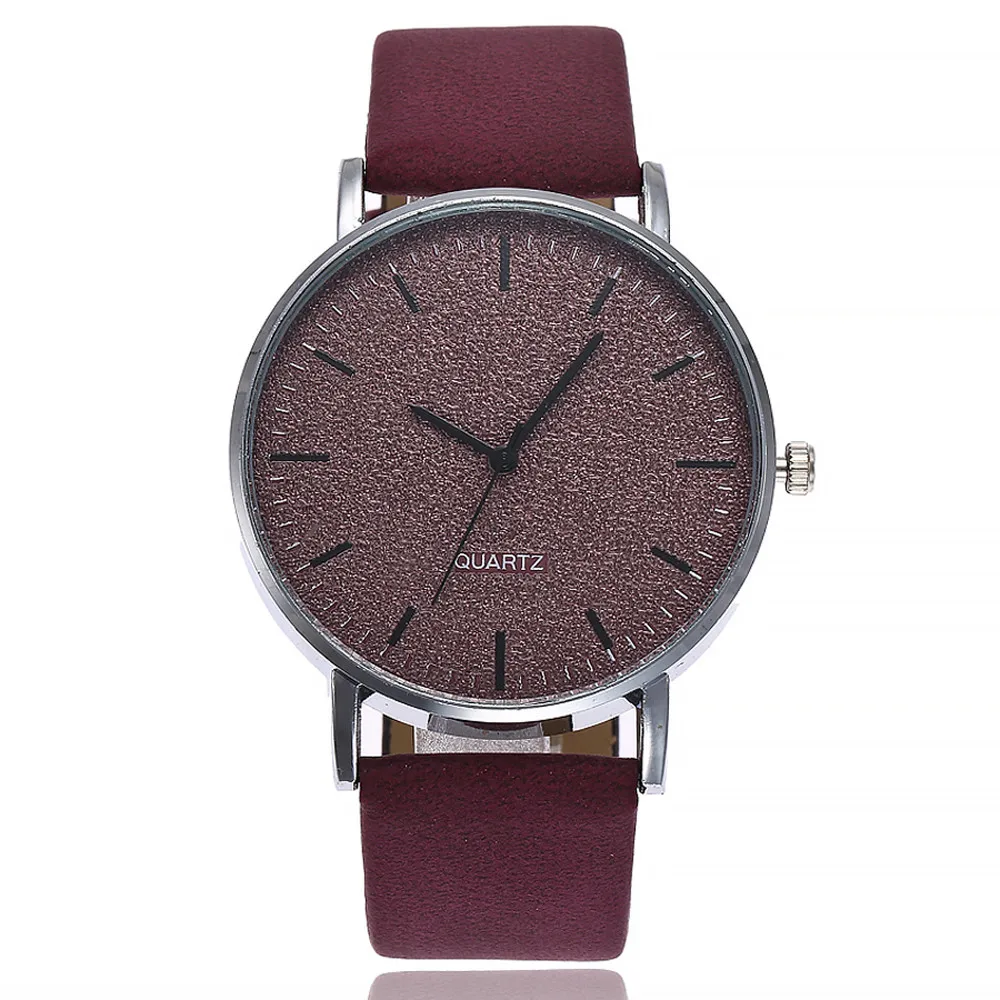 

woman watch 2018 vansvar Women's Casual Quartz Leather Band Watch Analog Wrist Watch Reloj femenino Dial Clock