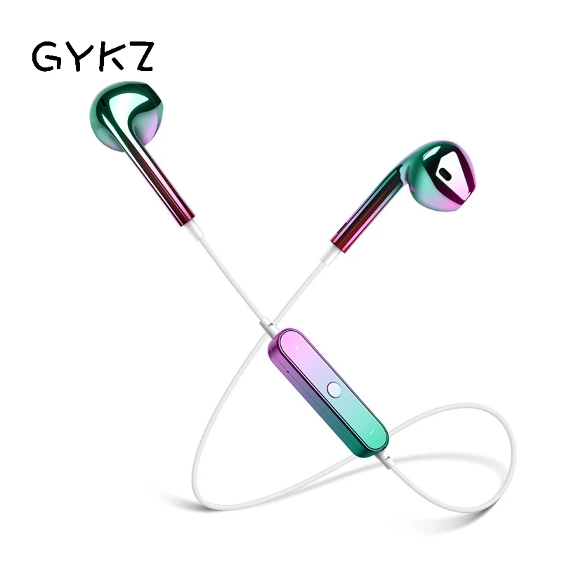 GYKZ 1 шт. Dazz Bluetooth наушники для Iphone беспроводной спортивный музыкальный светильник гарнитура портативный тонкий ушной крючок проводные наушники