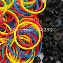 200 цветов#12 тату машина резинки+ 200 А-бар черные соски втулки пистолет тату аксессуары