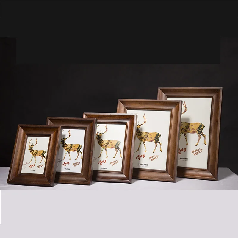 

Vintage European creative solid wood like frame photo frame