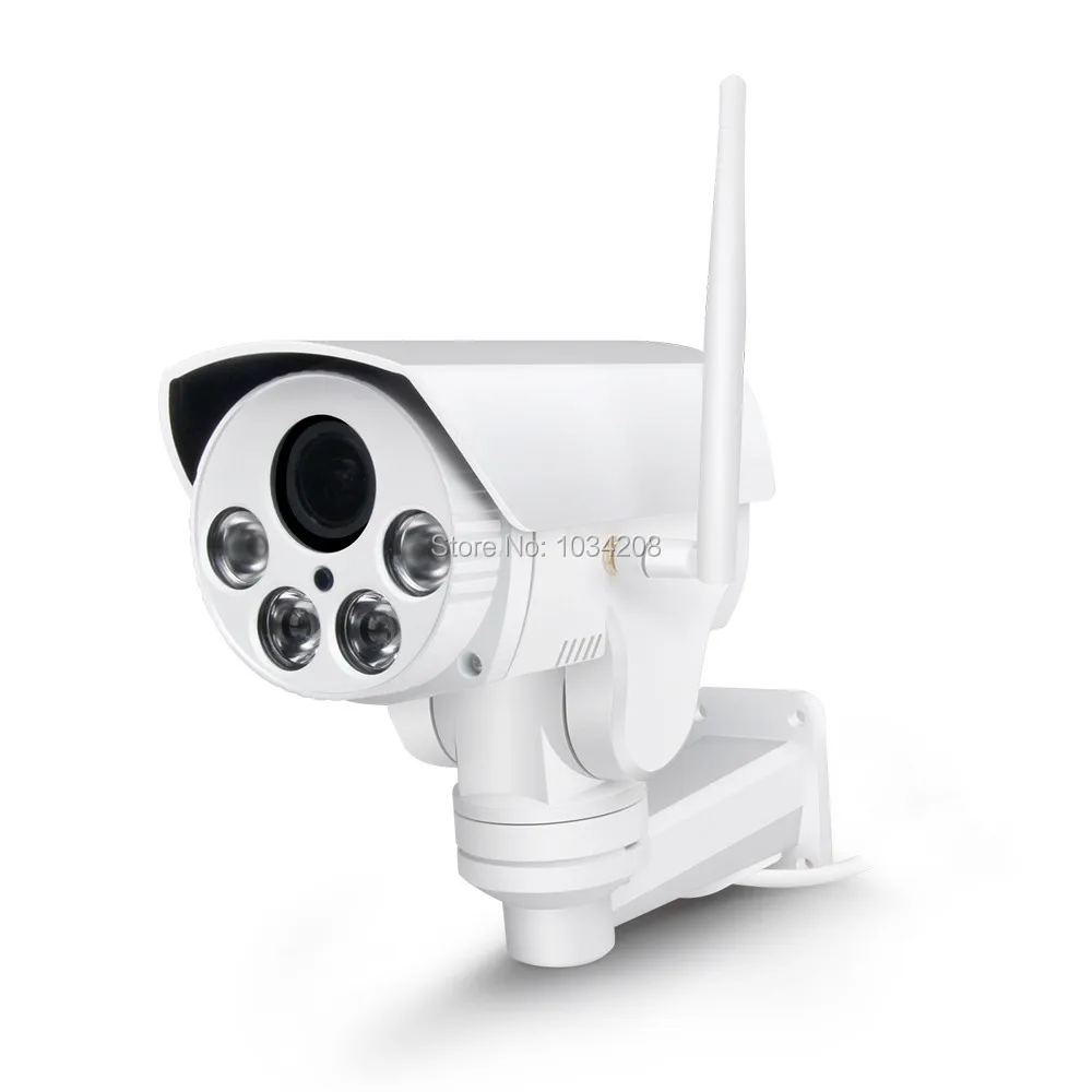 HI3518C + AR0130 960 P Wi-Fi IP PTZ Камера HD Пуля Открытый 4X зум телеметрией 2,8-12 мм 1.3MP Беспроводной ИК Onvif SD карты Камера