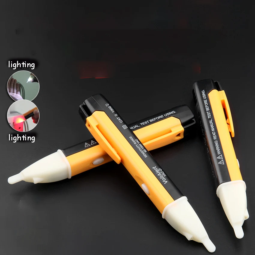 

1PC Non-contact Voltage Meter Multi-function Inductive Test Pen Electrician Tester Sound LED Light Break Point Detecting Tools