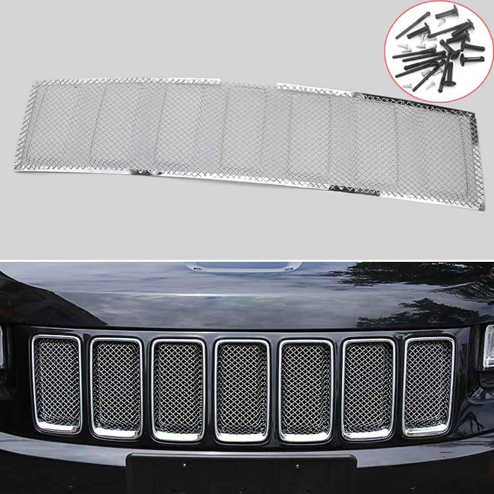 Car Front Mesh Grill Insect Net without Hole Protection For Jeep Grand