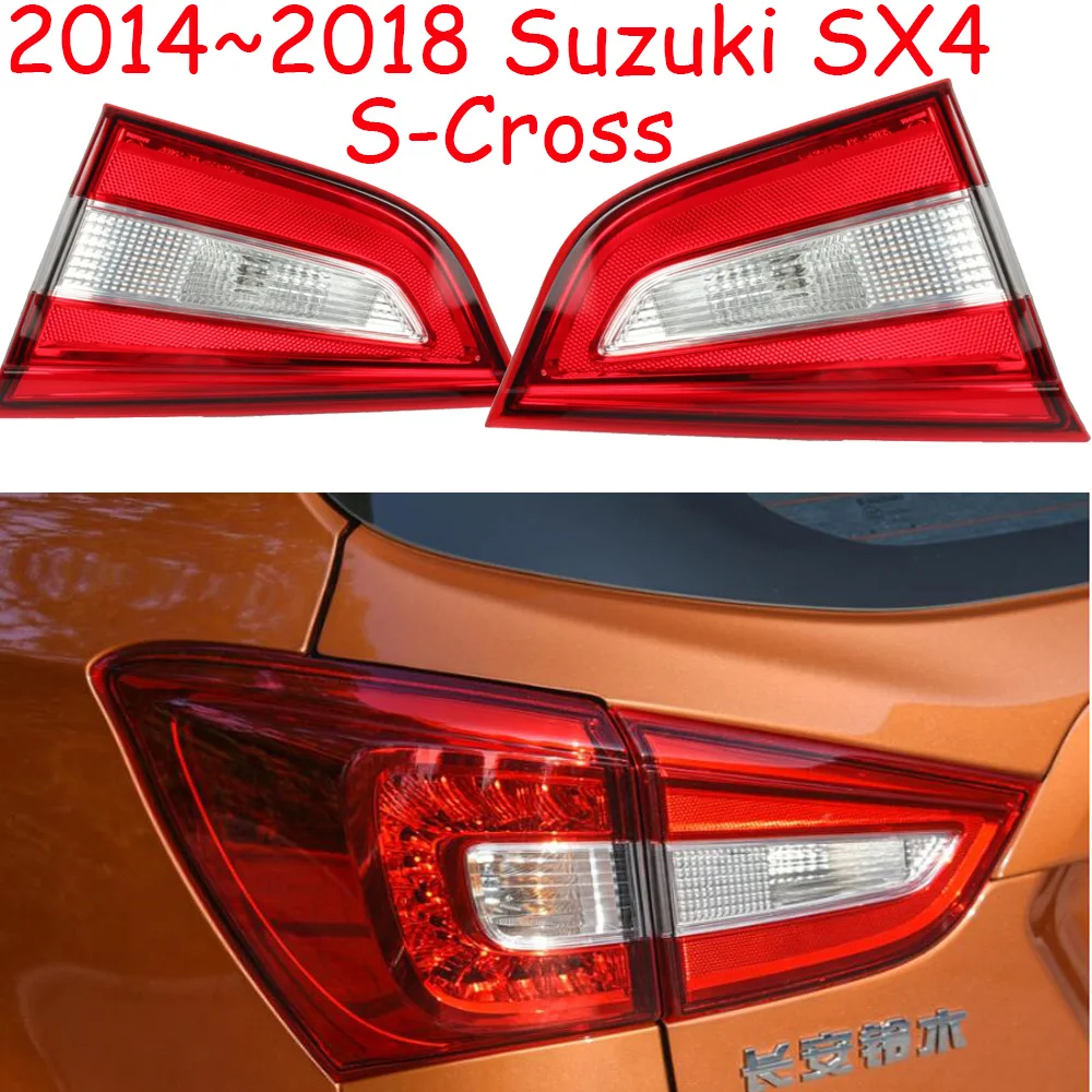 1 шт. автомобильный Стайлинг для Suzuki SX4 S-CROSS задние фонари внутренний sx 4~ S Крест автомобильные аксессуары SX4 S-CROSS задний фонарь