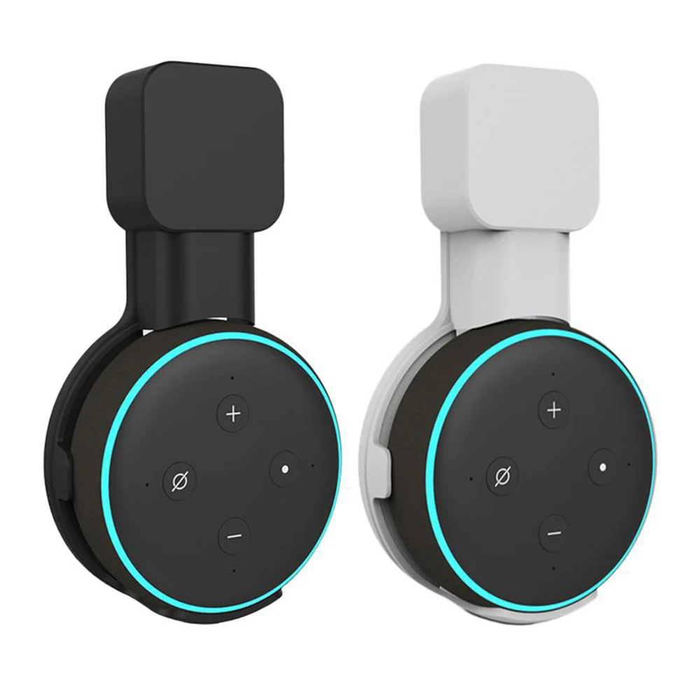 Розетка настенный держатель для Echo Dot 3 кронштейн домашний музыкальный динамик крепление голосовой помощник в кухне спальня портативный аудио стенд