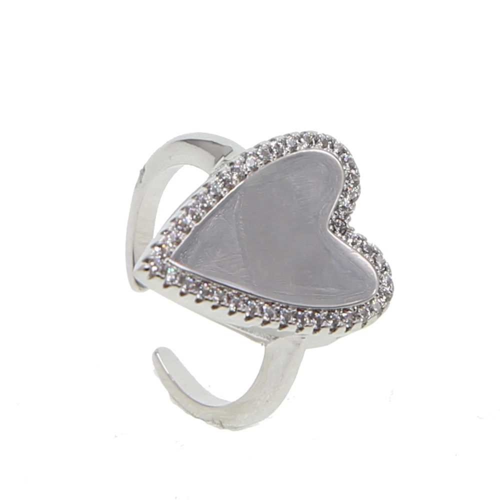 Boho Vintage Punk Antique Big Heart Ring Midi Finger Rings for Women Bohemian Knuckle Ring Set Love Jewelry Anillos
