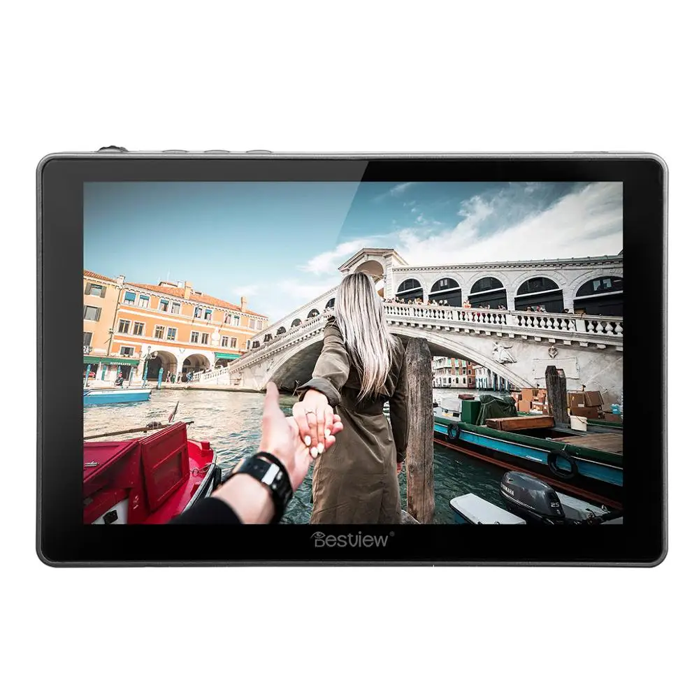 

Desview R7 7 inch 1000cd/m2 Touch Screen 3D-LUT Field Monitor 4K HDMI Input Waveform vectorscope OCR Screen