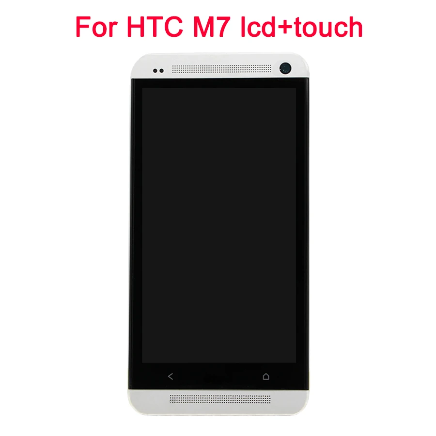 JPFix 4 7 &quotЖК-дисплей для HTC One M7 сенсорный экран дигитайзер с рамкой в сборе
